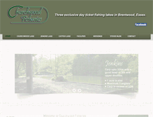 Tablet Screenshot of churchwoodfisheries.co.uk